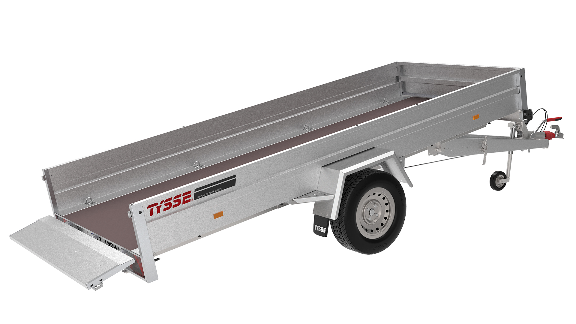 Tilhenger 6267 skrutipp 1300Kg